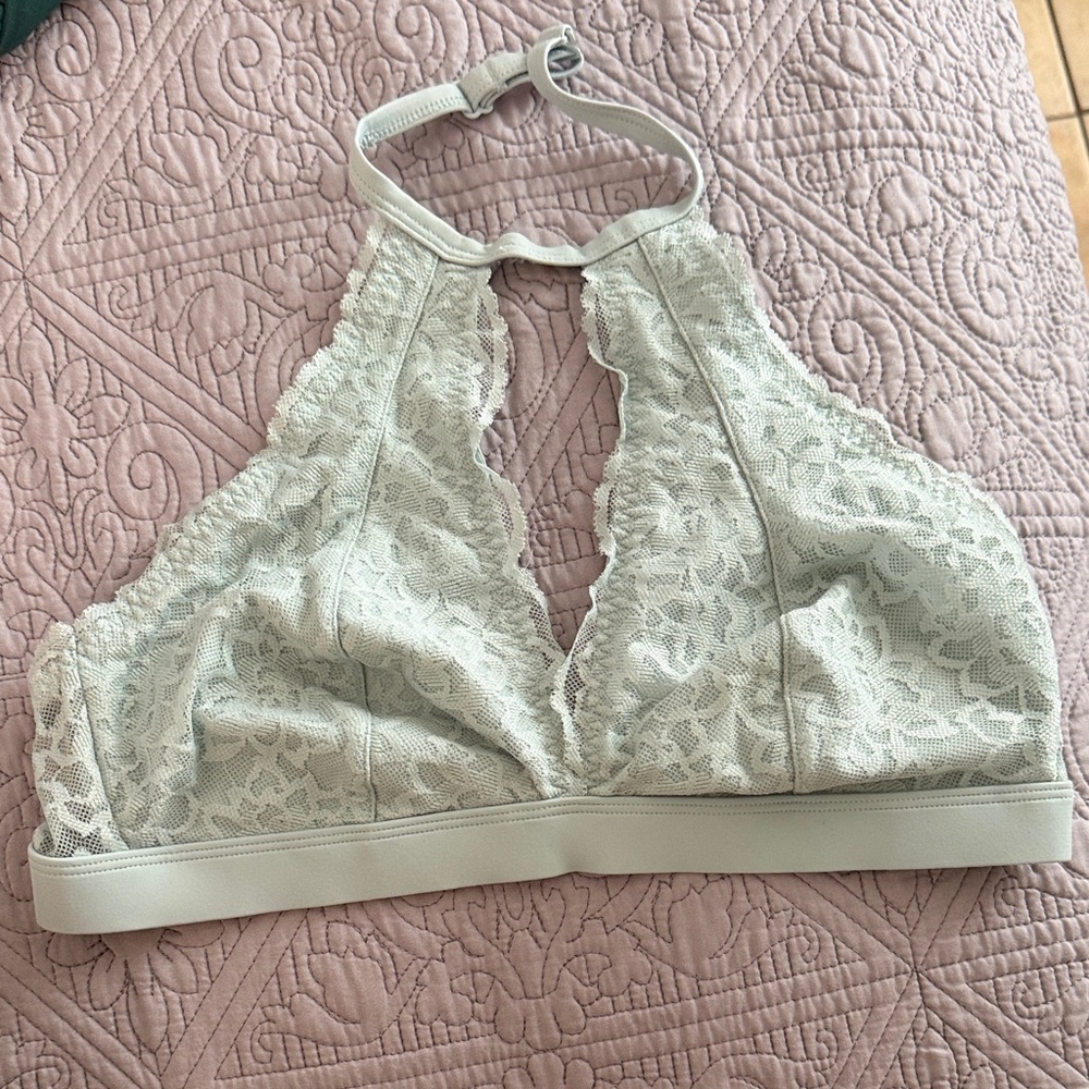 Lace Halter Bralette VS
